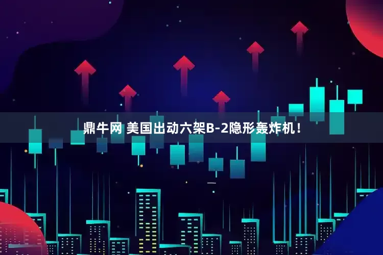 鼎牛网 美国出动六架B-2隐形轰炸机！